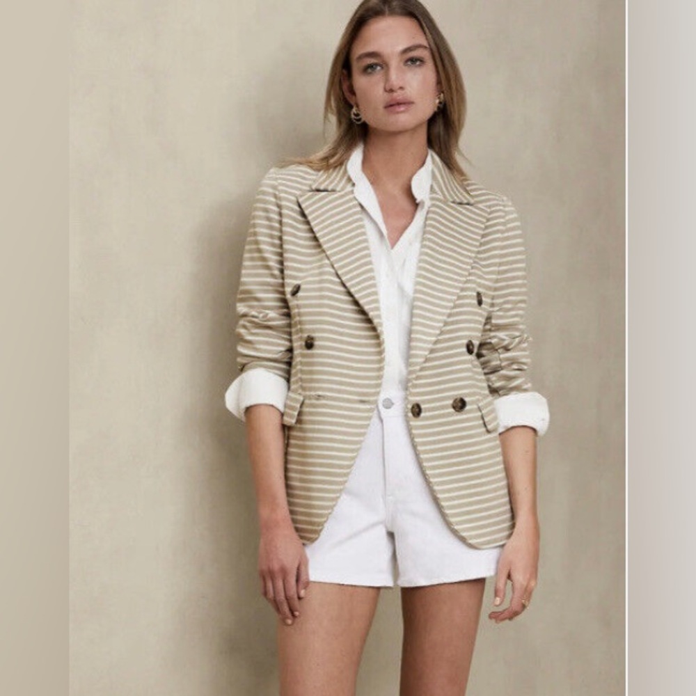 Banana Republic Factory Size XXSP Pique Blazer
